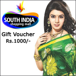 "South India Shopping Mall Gift Voucher - Rs 1000 - Click here to View more details about this Product